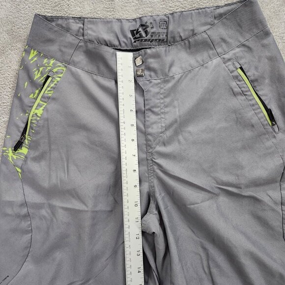 Royal Racing Cruiser Shorts Womens Size Medium Grey Black Zippers - Picture 5 of 16